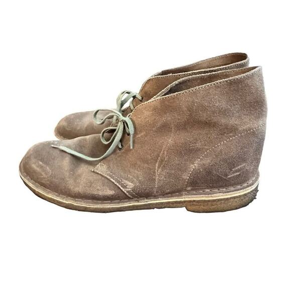 12 Clarks Originals Desert Boot Men’s Tan Suede Leather Chukka Boots Shoes main image 9